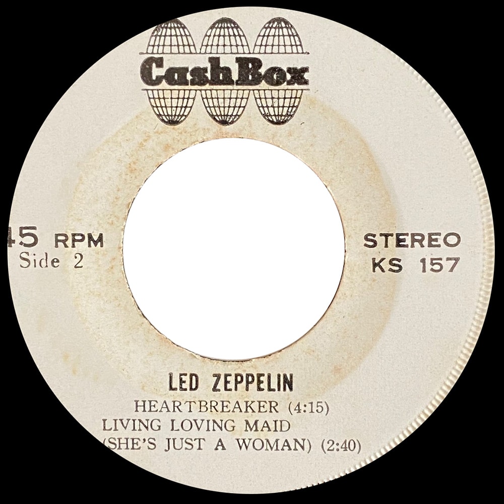 Single <br>Thailand (KS 157) <br>Whole Lotta Love / Immigrant Song / Heartbreaker / Living Loving Maid (#1) - Image 4