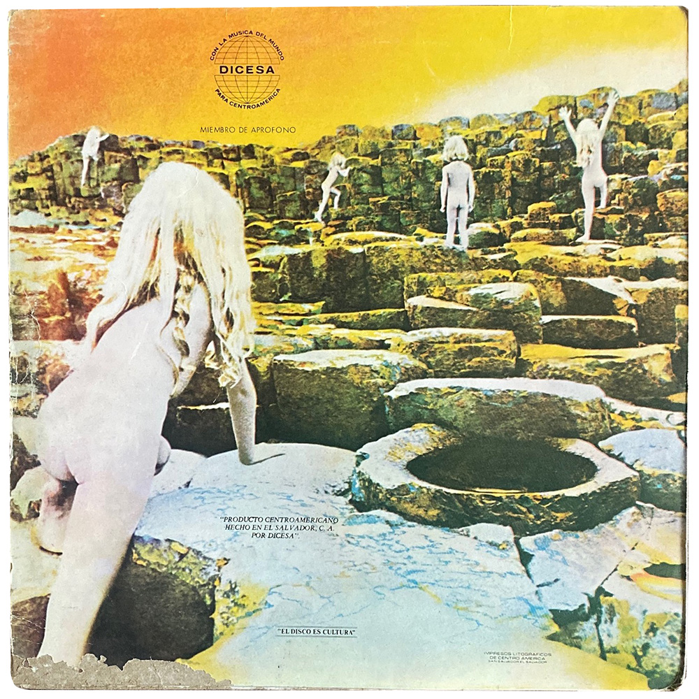 LP <br>Houses of the Holy <br>El Salvador, Colored Vinyl (SD-7255) - Image 2