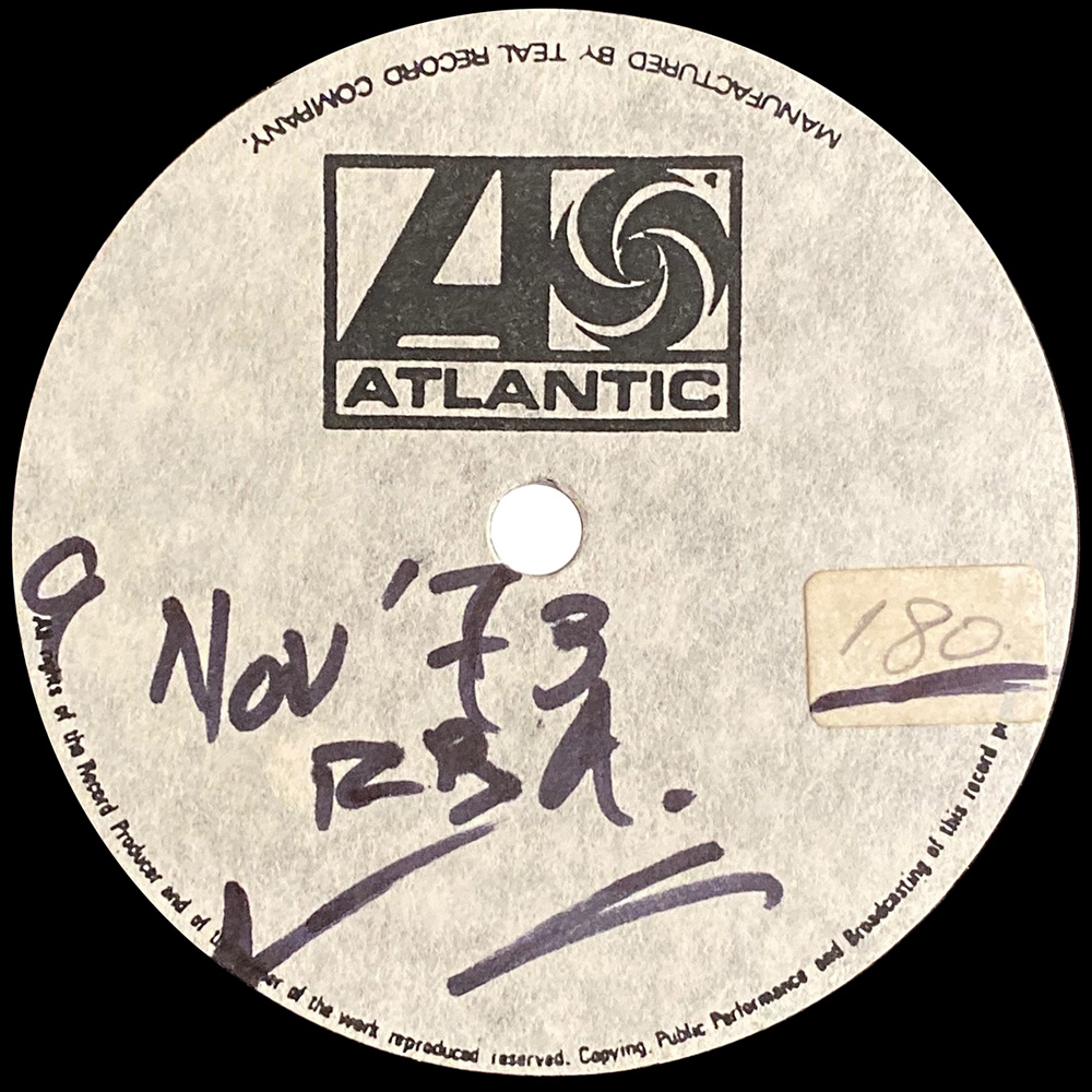 Single <br>Mozambique (N/A) <br>Dancing Days (Acetate) - Image 3