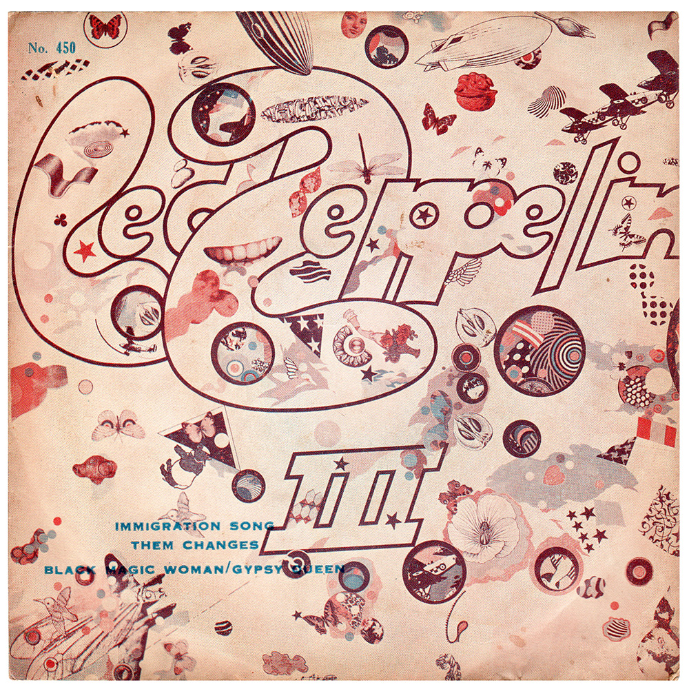 Single <br>Thailand (TK-450) <br>Immigrant Song / Them Changes / Black Magic Woman (#4)