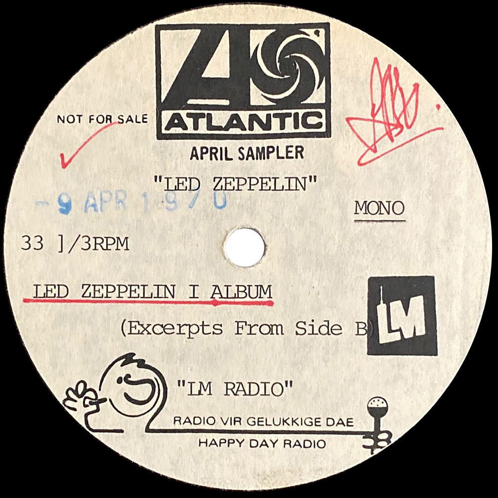 Single <br>Mozambique (N/A) <br>Led Zeppelin, 4-sides (Acetate) - Image 4