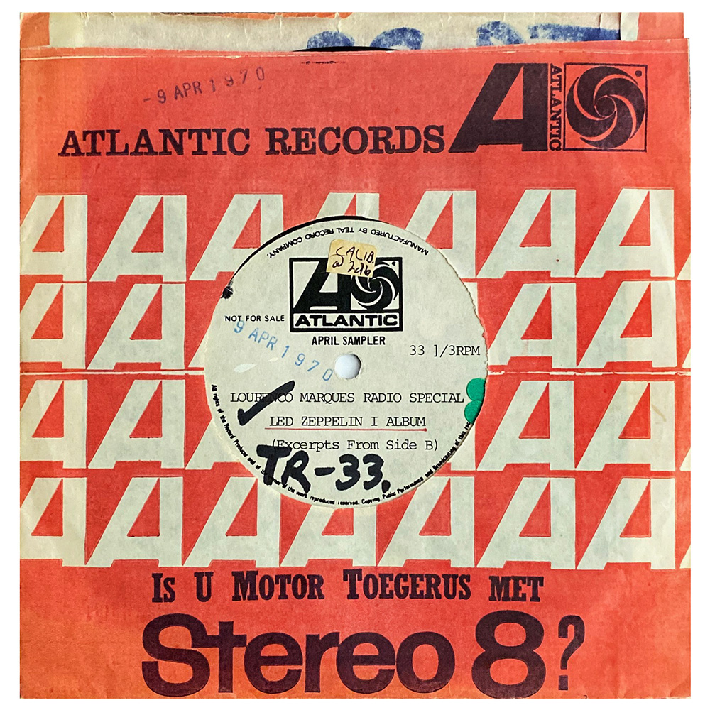 Single <br>Mozambique (N/A) <br>Led Zeppelin, 4-sides (Acetate) - Image 6
