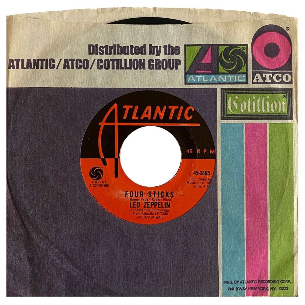 Single <br>USA (45-2865) <br>Rock and Roll / Four Sticks (#7)