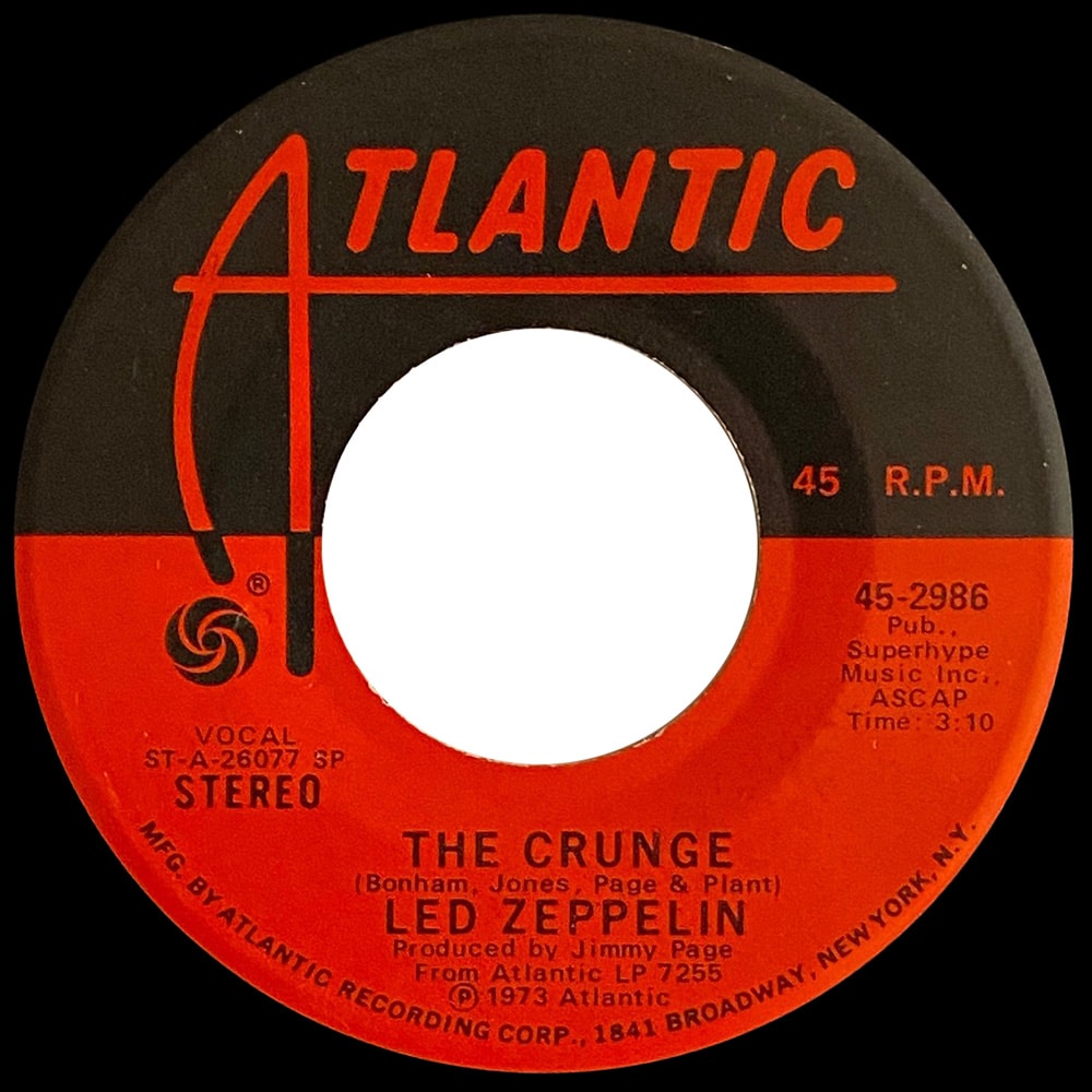 Single <br>USA (45-2986) <br>D'yer Mak'er / The Crunge (#01) - Image 3