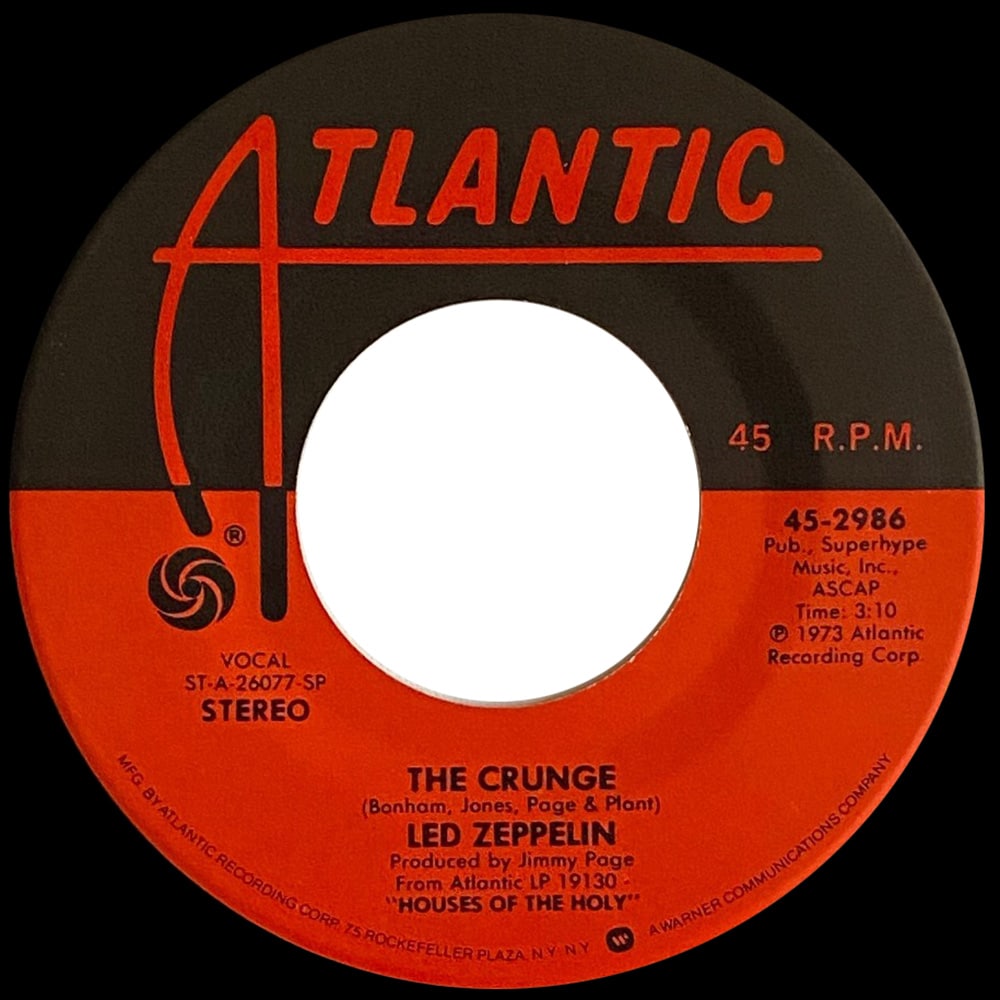Single <br>USA (45-2986) <br>D'yer Mak'er / The Crunge (#04) - Image 3