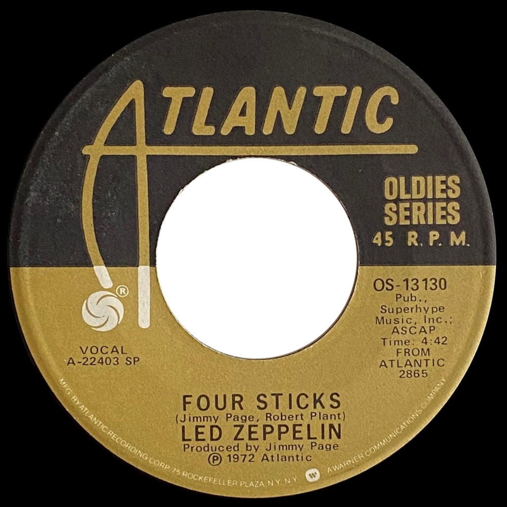 Single <br>USA (OS-13130) <br>Rock and Roll / Four Sticks (#3) - Image 3