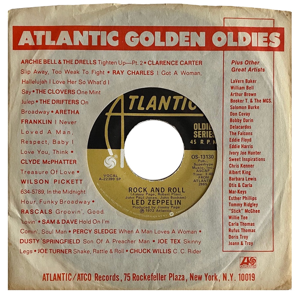 Single <br>USA (OS-13130) <br>Rock and Roll / Four Sticks (#4)