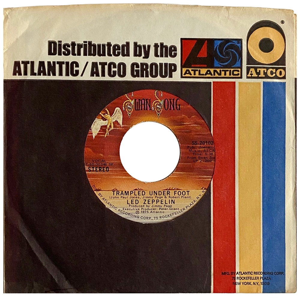 Single <br>USA (SS-70102) <br>Trampled Under Foot / Black Country Woman (#01)