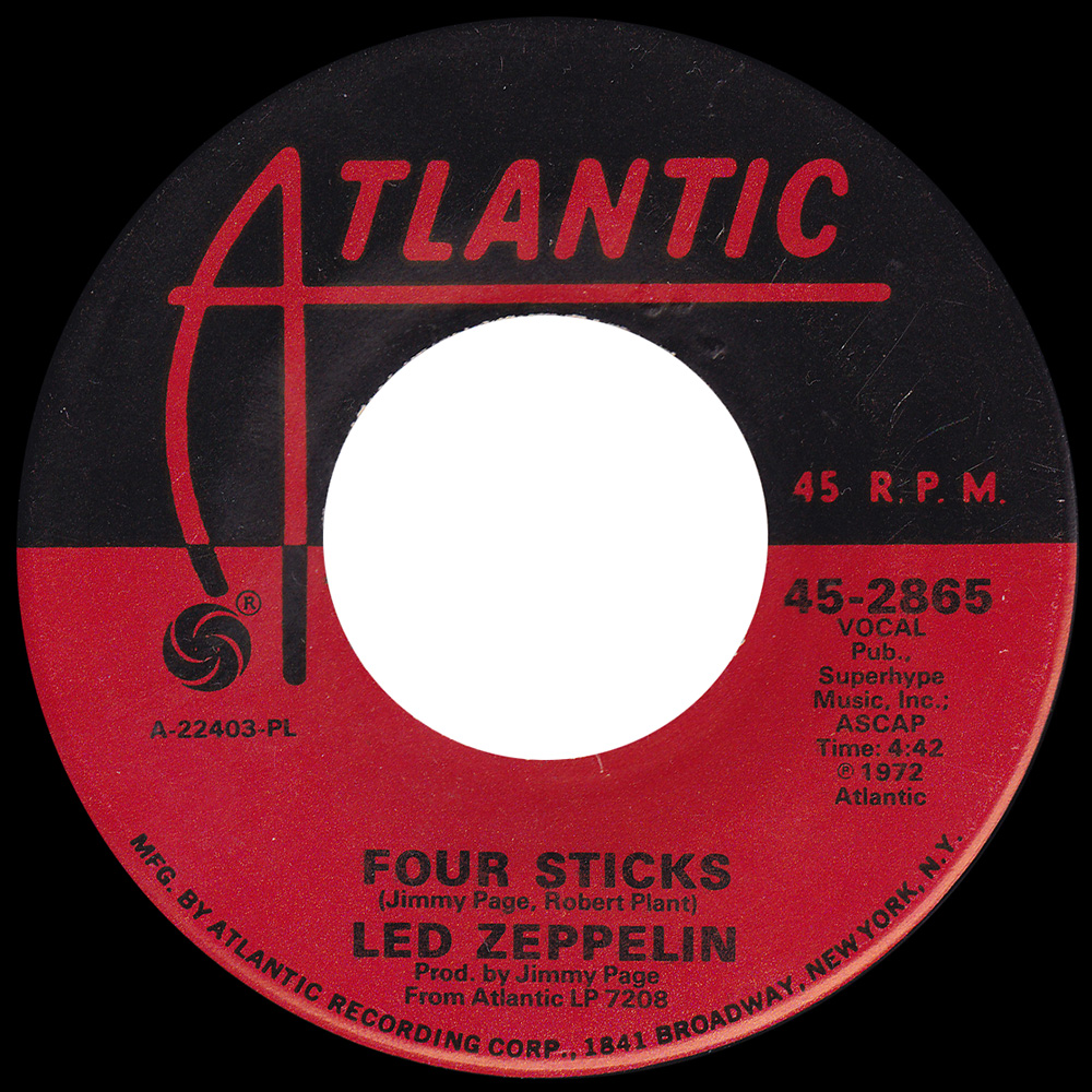Single <br>USA (45-2865) <br>Rock and Roll / Four Sticks (#4) - Image 2