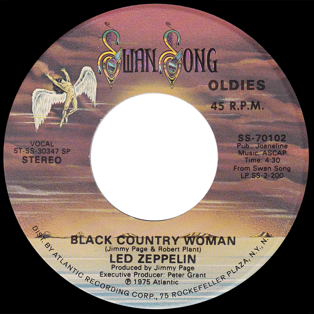 Single <br>USA (SS-70102) <br>Trampled Under Foot / Black Country Woman (#08) - Image 2