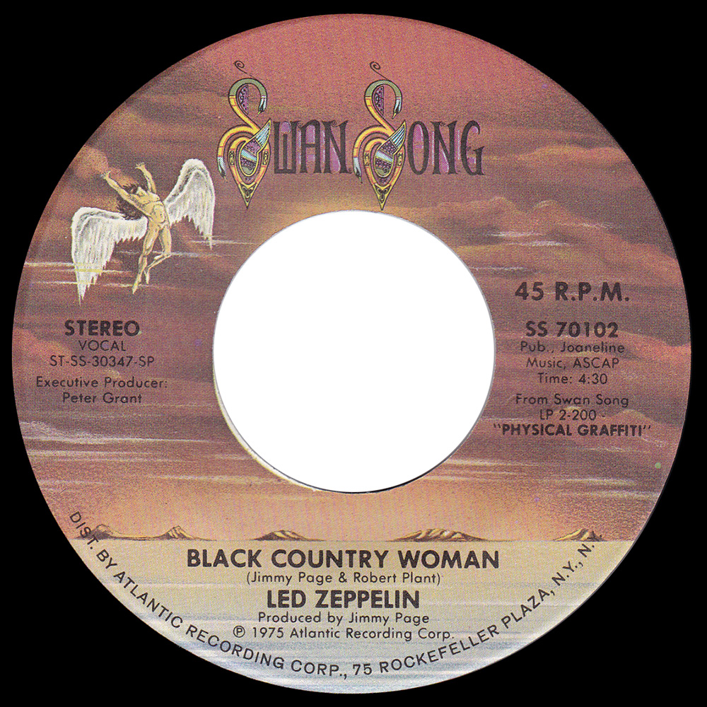 Single <br>USA (SS-70102) <br>Trampled Under Foot / Black Country Woman (#03) - Image 2