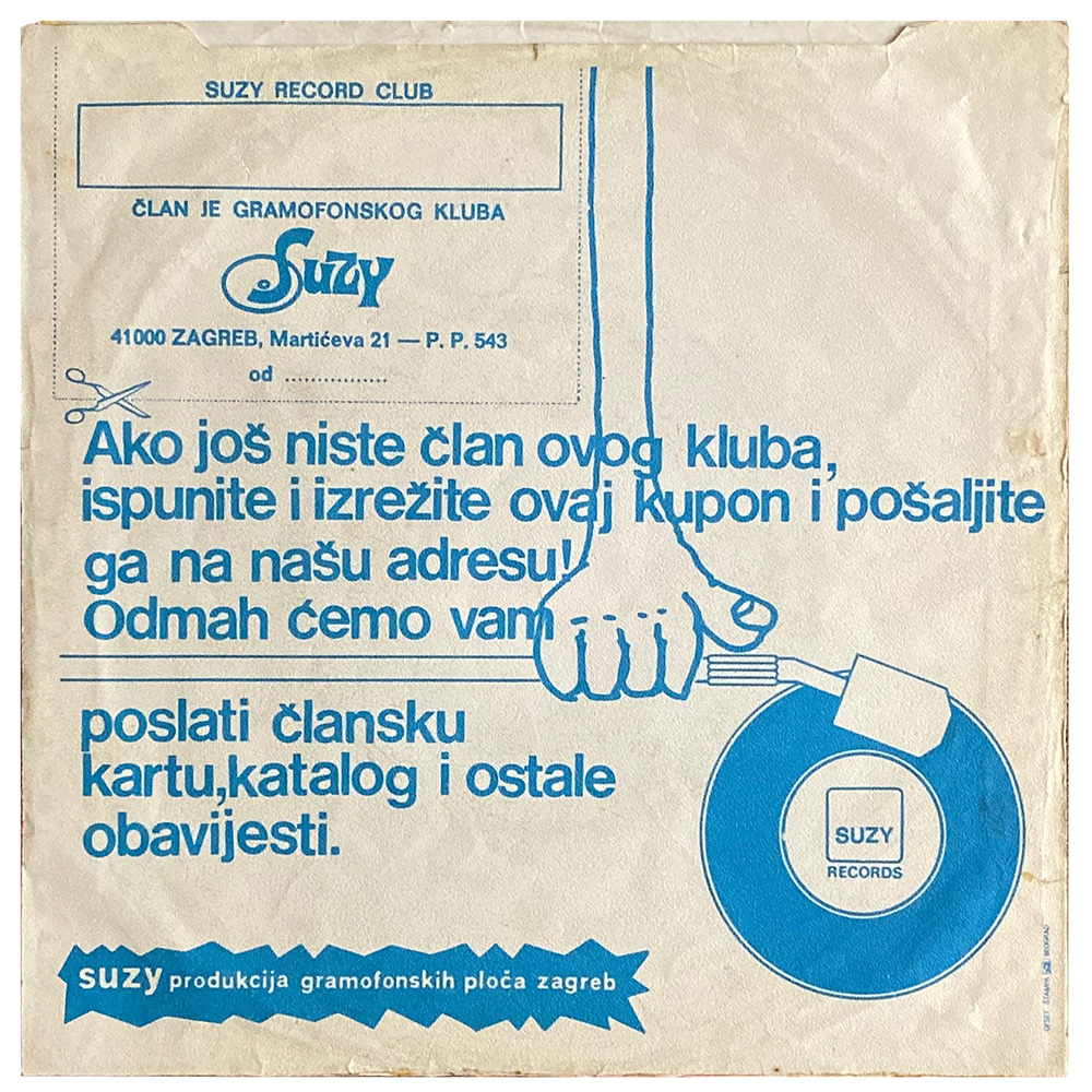 Single <br>Yugoslavia (ATL26077) <br>D'yer Mak'er / The Crunge (#2) - Image 2