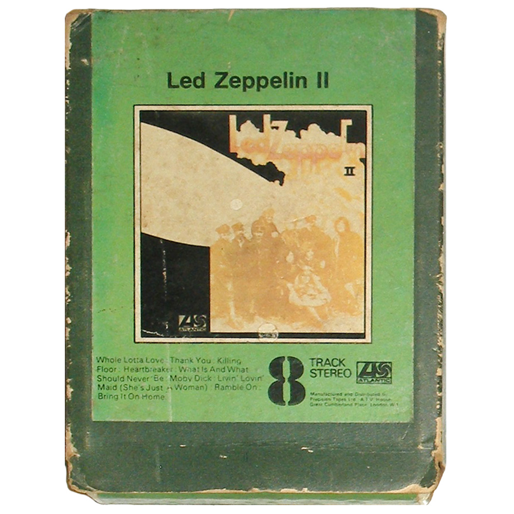 8-Track <br>Led Zeppelin II <br>UK (Y8K8 40037)