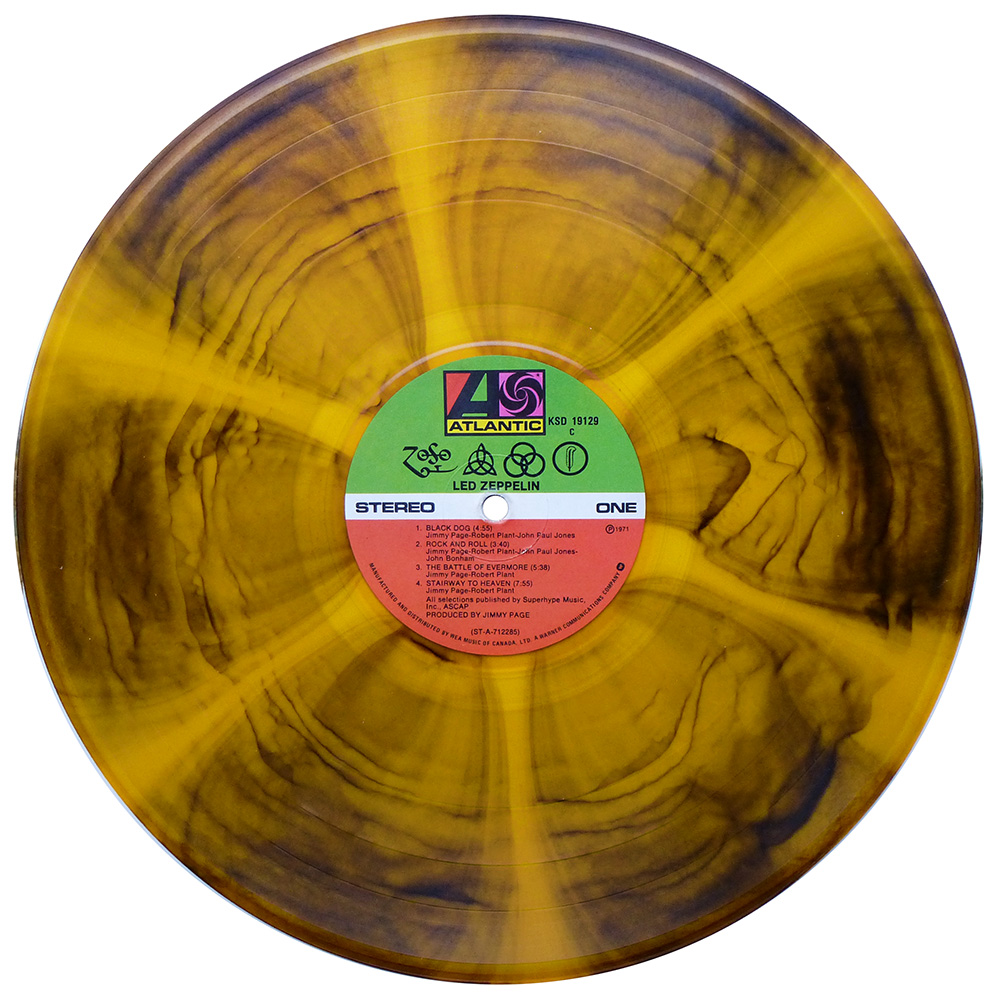 LP <br>Led Zeppelin IV <br>Canada, Colored Vinyl (KSD 19129) - Image 3