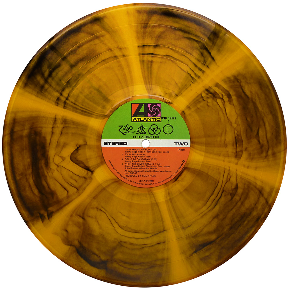 LP <br>Led Zeppelin IV <br>Canada, Colored Vinyl (KSD 19129) - Image 4