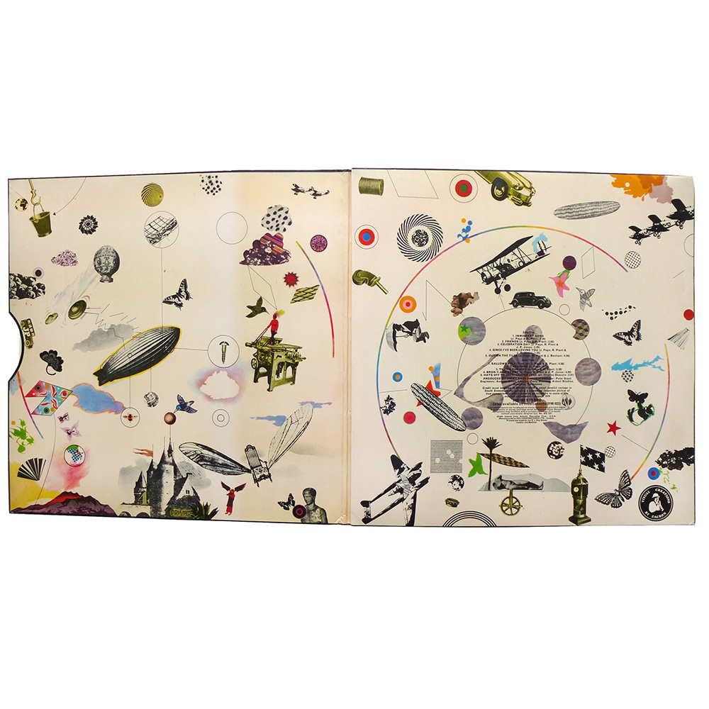 LP <br>Led Zeppelin III <br>Lebanon, Colored Vinyl (SD 7201) - Image 3