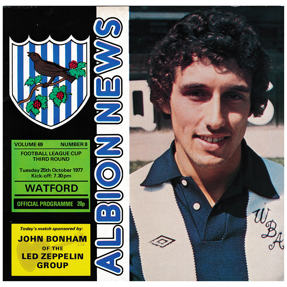 Football Program (1977) <br>Albion News (UK)