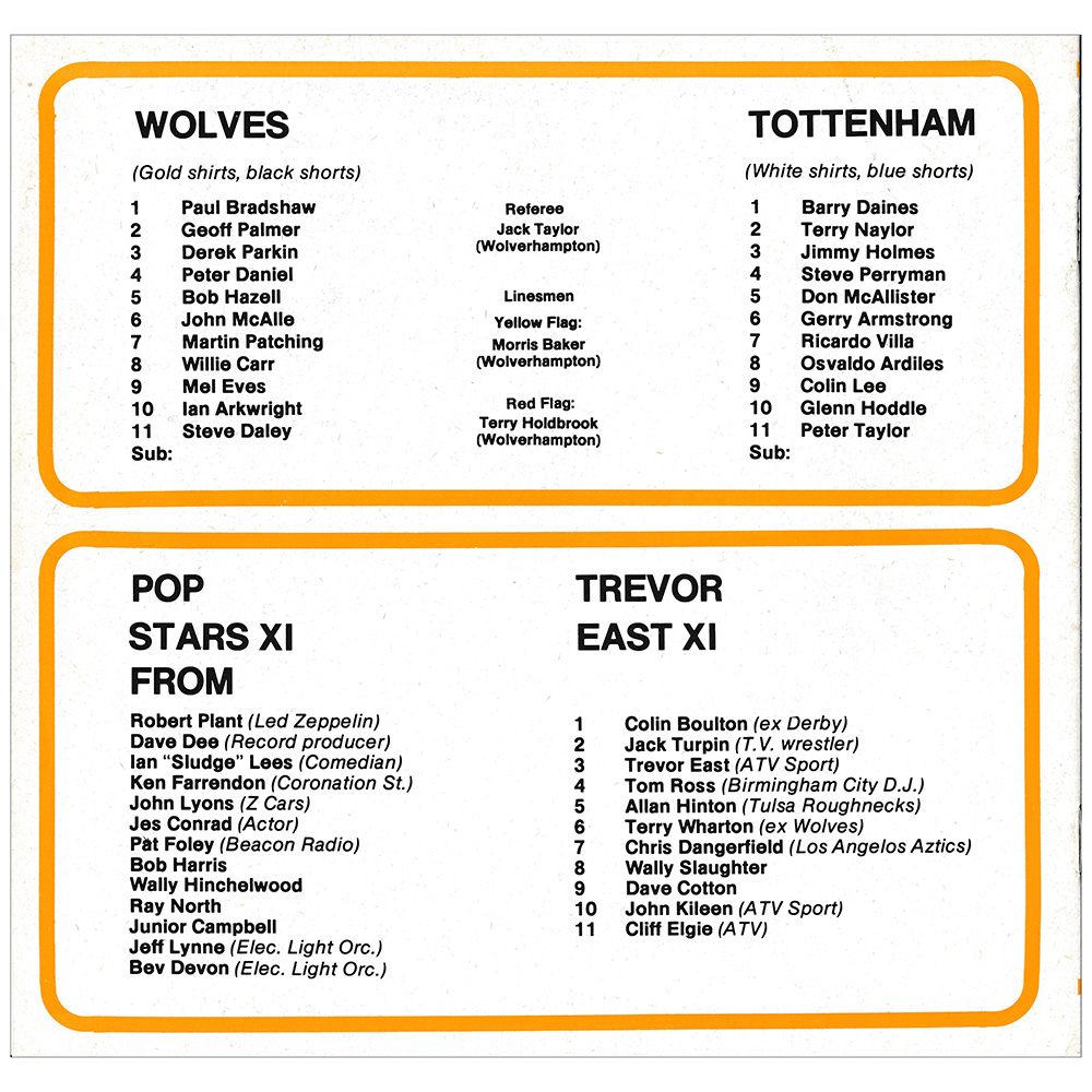 Football Program (1978) <br>Wolverhampton Wanderers (UK) - Image 2