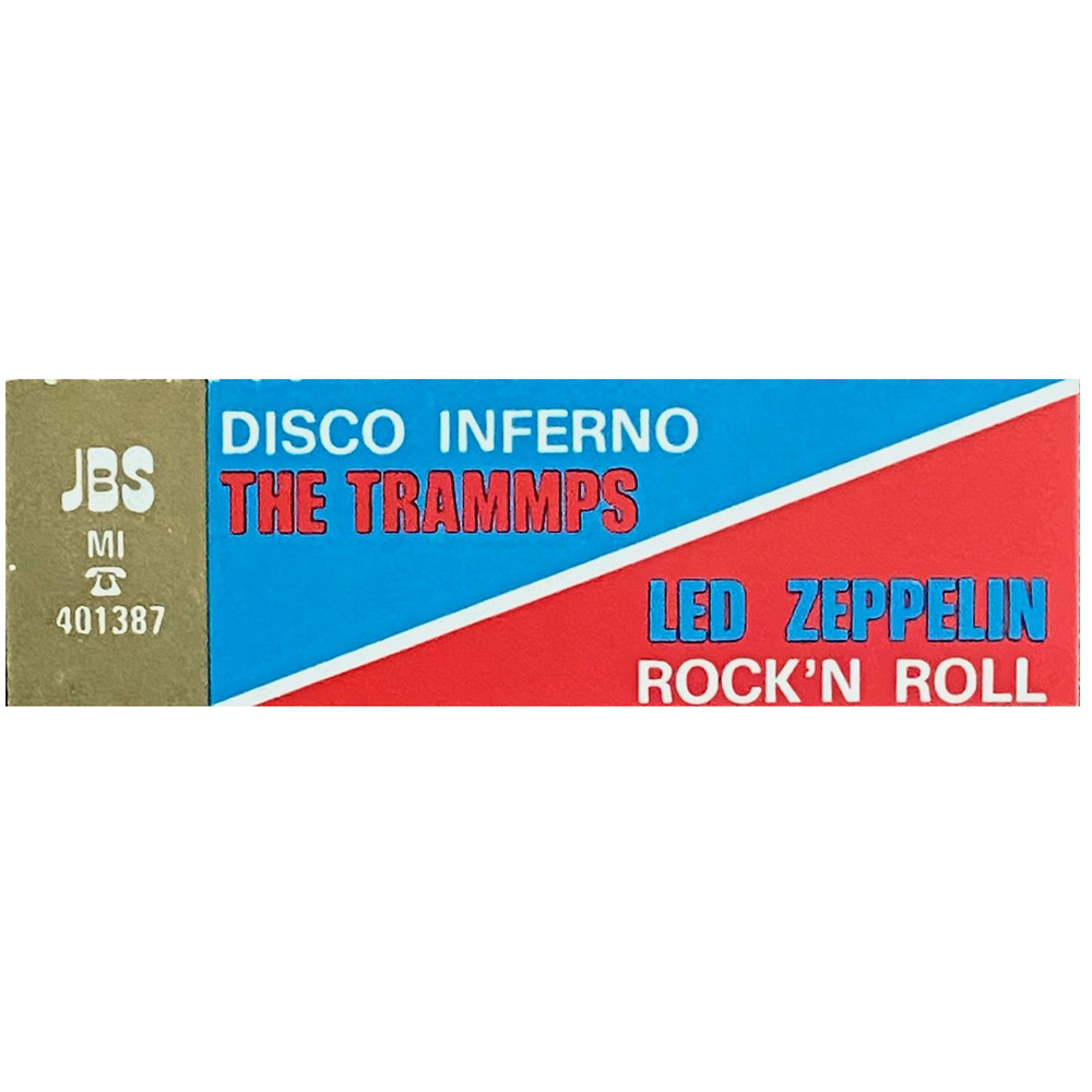 Single <br>Italy (Promo 028) <br>Rock and Roll / Disco Inferno (Promo #1) - Image 4