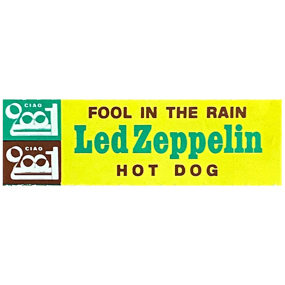 Single <br>Italy (Promo 097) <br>Fool In The Rain / Hot Dog (Promo #2) - Image 4