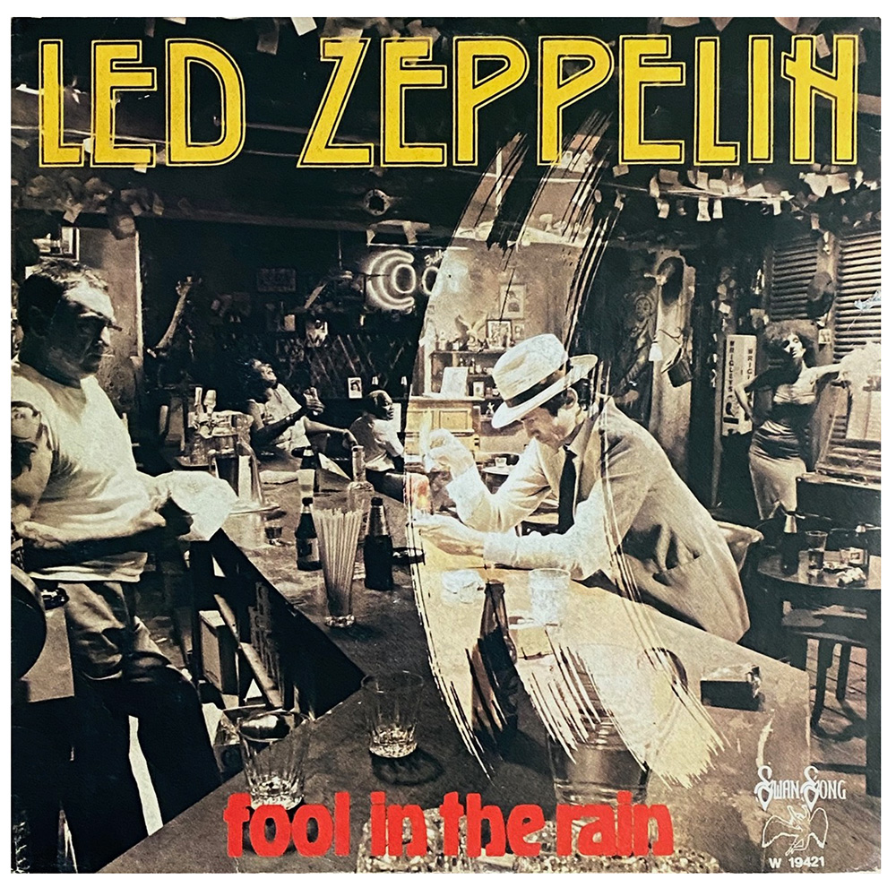 Single <br>Italy (W 19421) <br>Fool In The Rain / Hot Dog (#2)