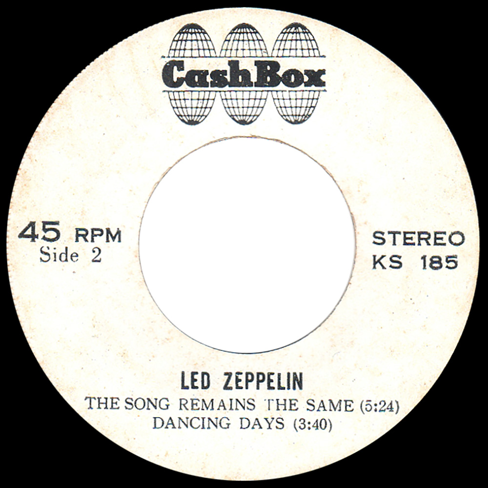 Single <br>Thailand (KS 185) <br>The Ocean / Over The Hills / TSRTS / Dancing Days - Image 4