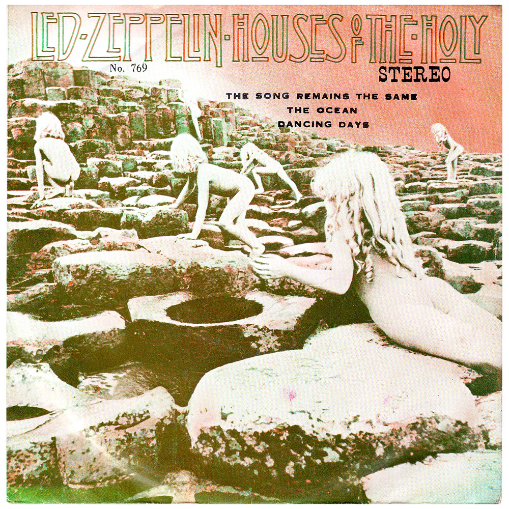 Single <br>Thailand (TK-769) <br>The Song Remains The Same / The Ocean / Dancing Days (#1)