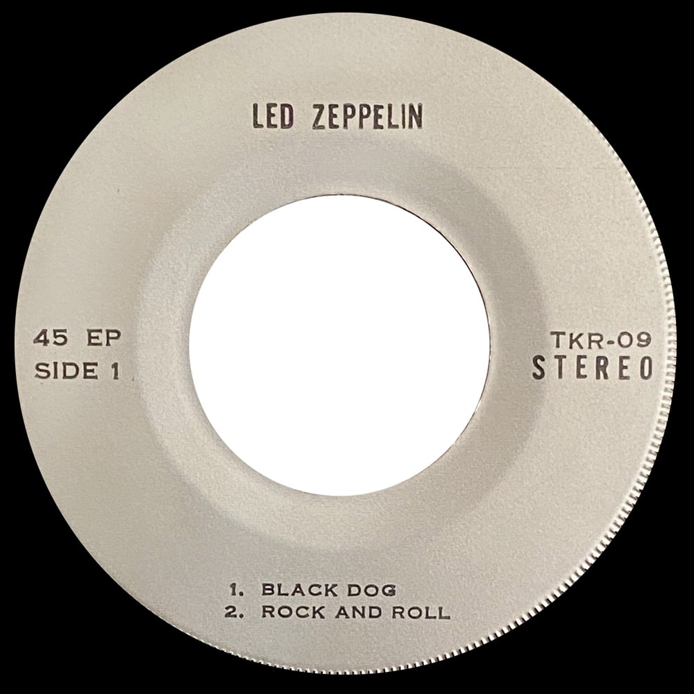Single <br>Thailand (TKR-09) <br>Black Dog / Rock and Roll / Misty Mountain Hop / Going to California (#2) - Image 3