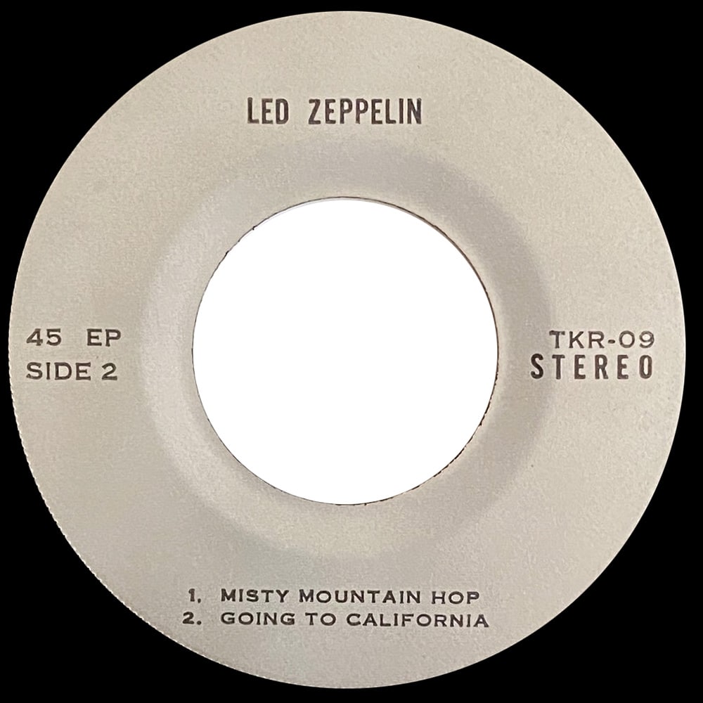 Single <br>Thailand (TKR-09) <br>Black Dog / Rock and Roll / Misty Mountain Hop / Going to California (#2) - Image 4