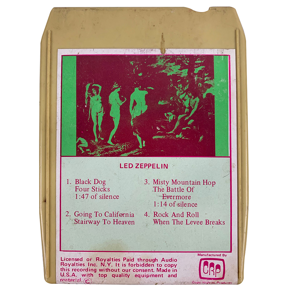 8-Track <br>Led Zeppelin IV