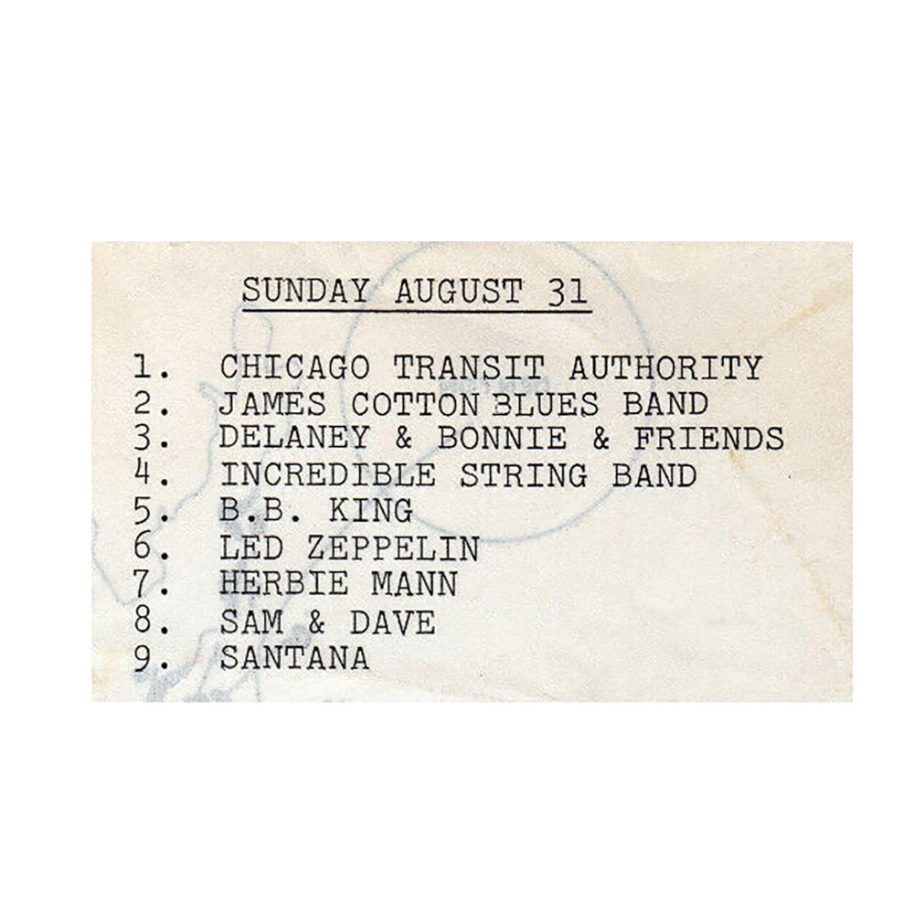 Concert Rarity <br>1969.08.31 <br>Lewisville, Flyer - Image 3