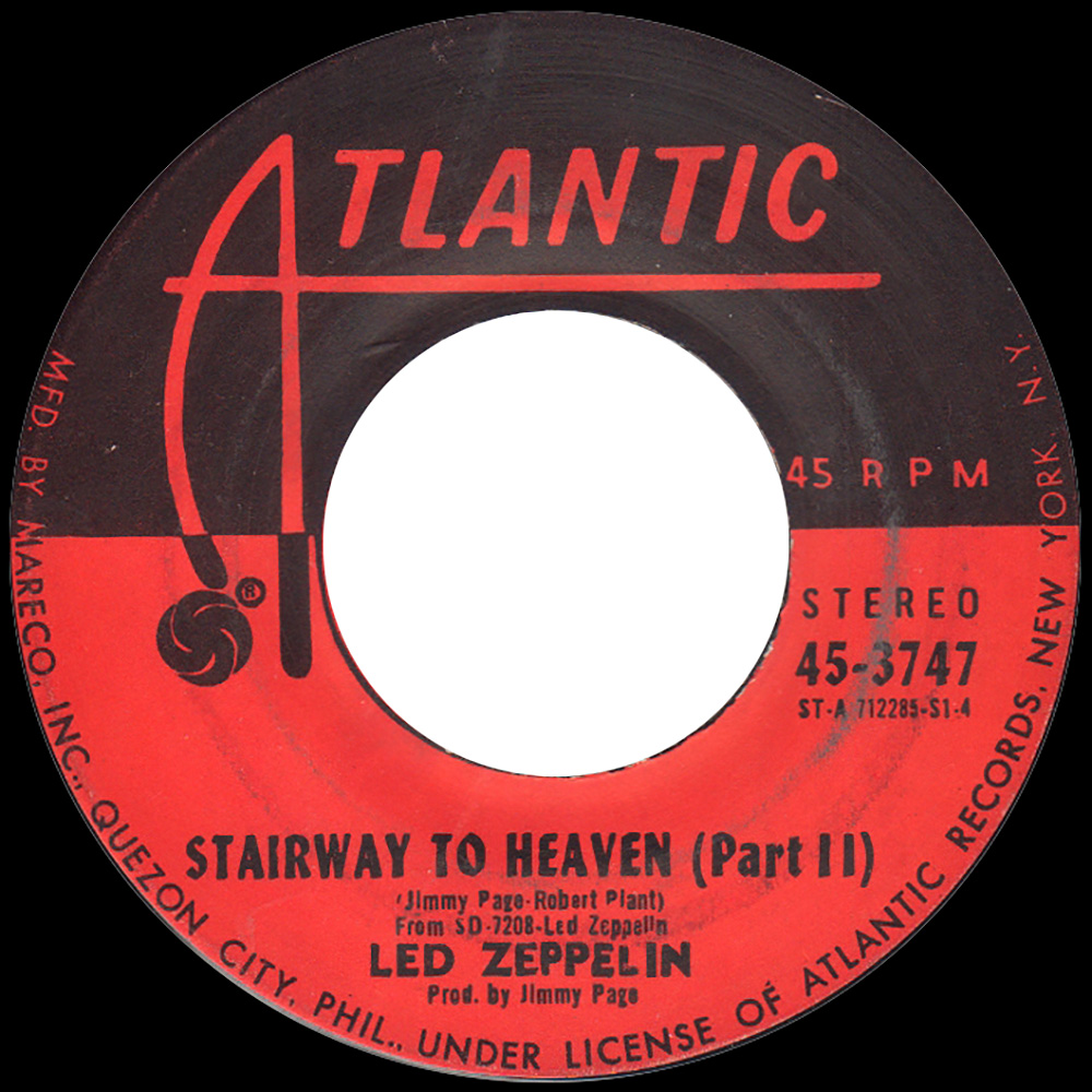 Single <br>Philippines (45-3747) <br>Stairway To Heaven (#6) - Image 2