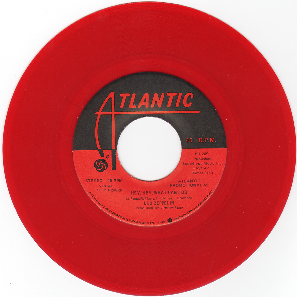 Single <br>USA (PR-269) <br>Stairway To Heaven / Hey, Hey, What Can I Do (Promo #2) - Image 2