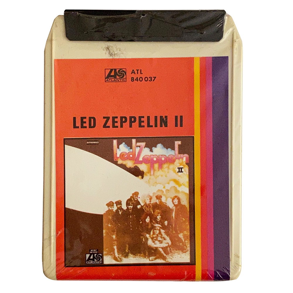 8-Track <br>Led Zeppelin II <br>Germany (ATL 840 037)