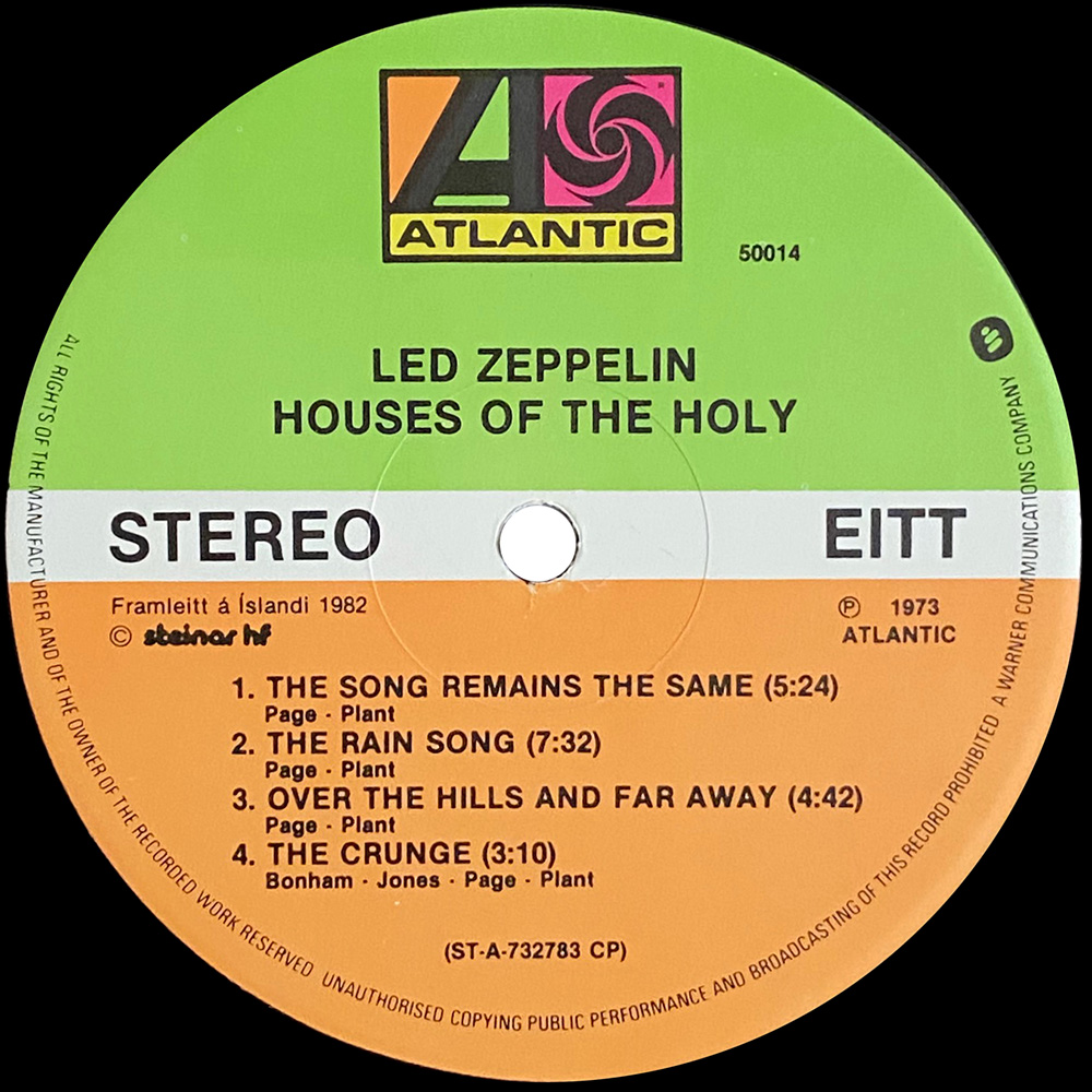 LP <br>Houses of the Holy <br>Iceland (50014) - Image 3