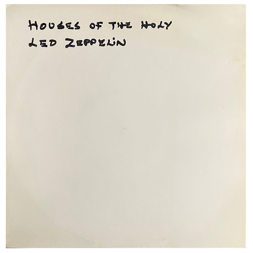 LP <br>Houses of the Holy <br>Iceland (50014) Test Pressing