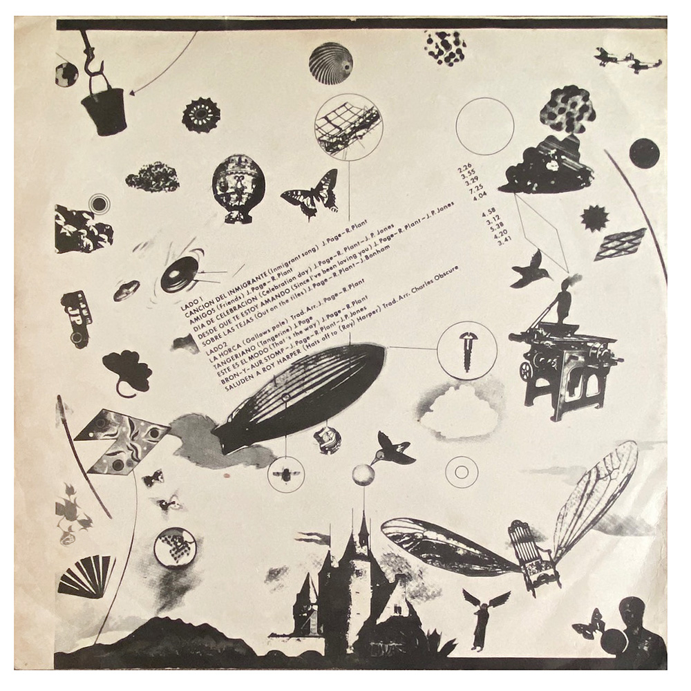 LP <br>Led Zeppelin III <br>Peru (2400 181) #2 - Image 2