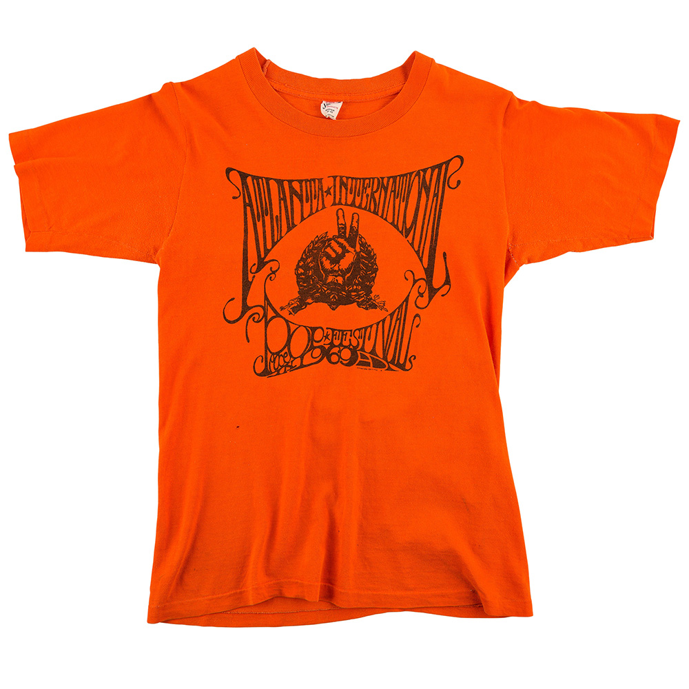 Concert Clothing <br>1969.07.05 <br>Atlanta, T-Shirt (Orange)
