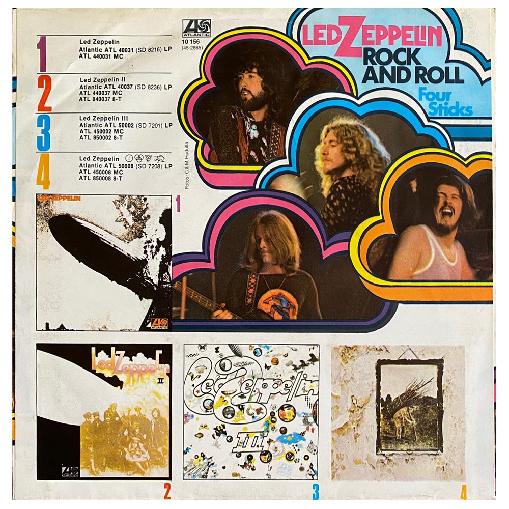 Single <br>Germany (ATL 10156) <br>Rock and Roll / Four Sticks (#5) - Image 2