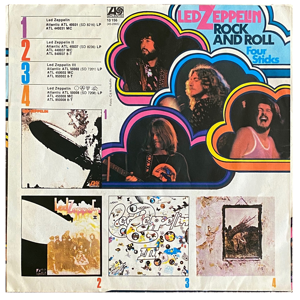 Single <br>Germany (ATL 10156) <br>Rock and Roll / Four Sticks (#7) - Image 2