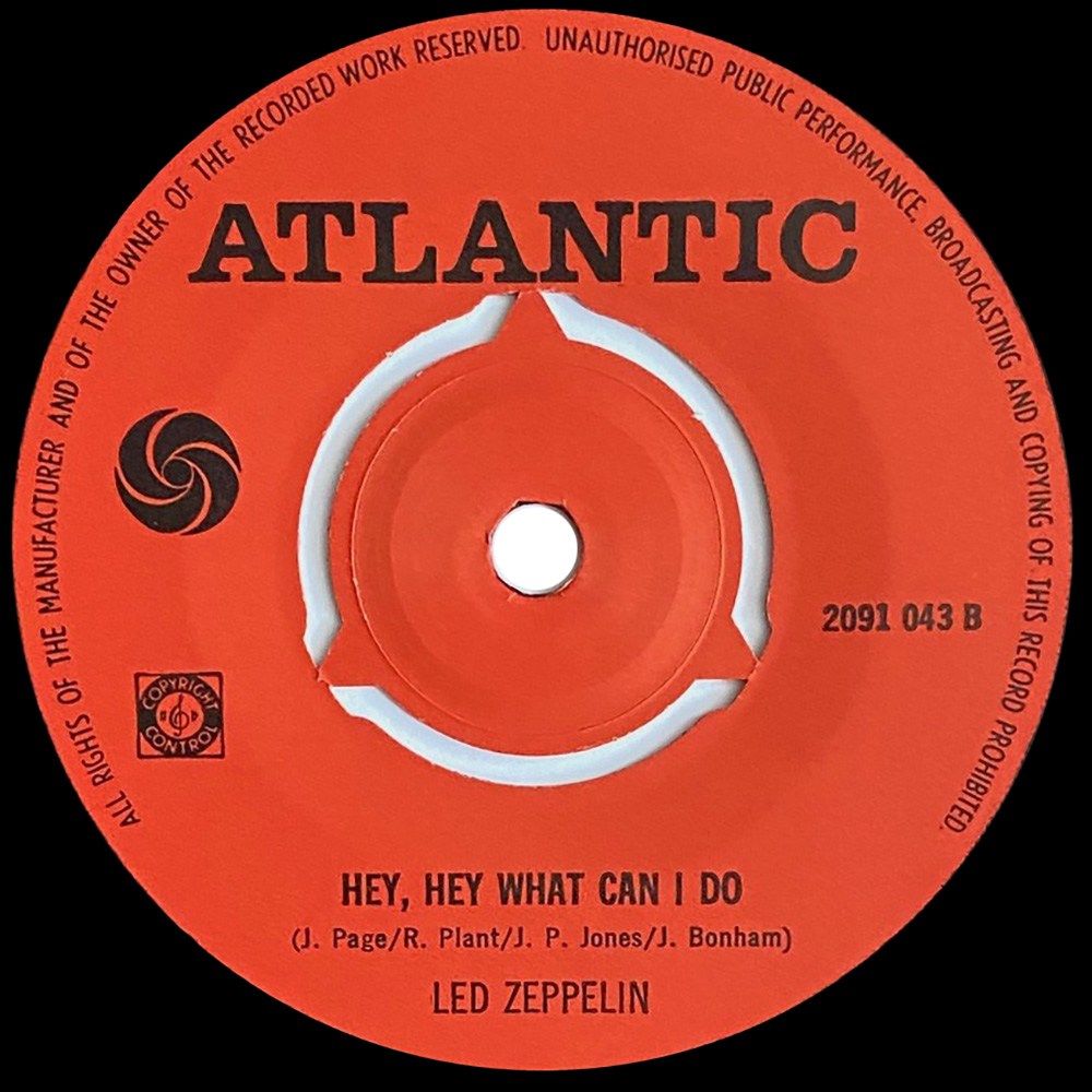 Single <br>Holland (2091 043) <br>Immigrant Song / Hey, Hey What Can I Do (#1) - Image 4