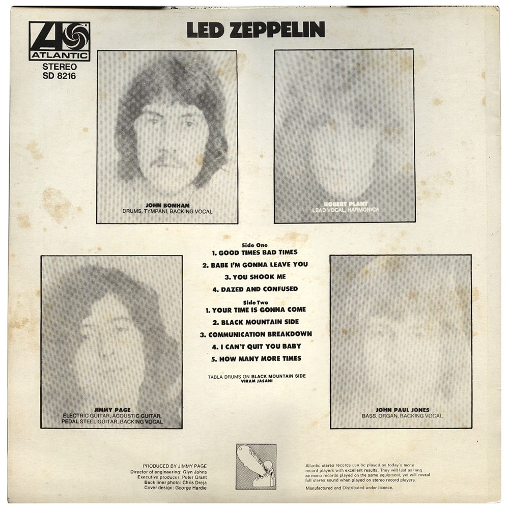 LP <br>Led Zeppelin <br>Australia (SD 8216) #3 - Image 2
