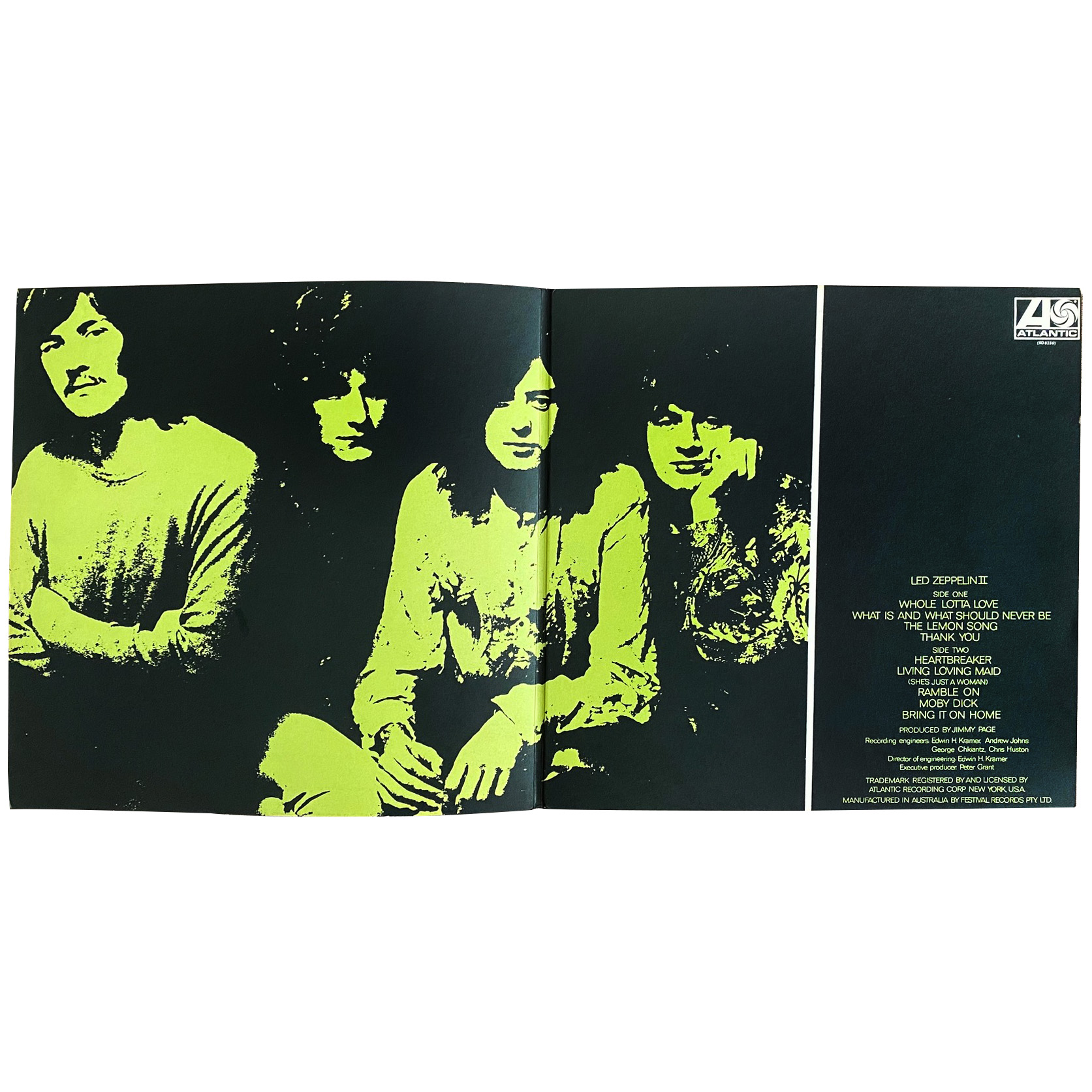LP <br>Led Zeppelin II <br>Australia (SAL-933615) #1 - Image 3