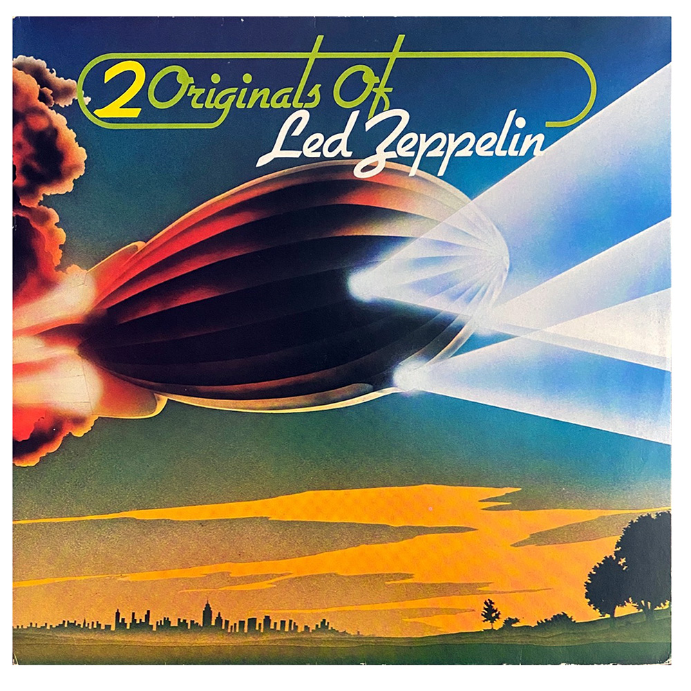 LP <br>2 Originals Of Led Zeppelin <br>Germany (ATL 80 005) Promo #1