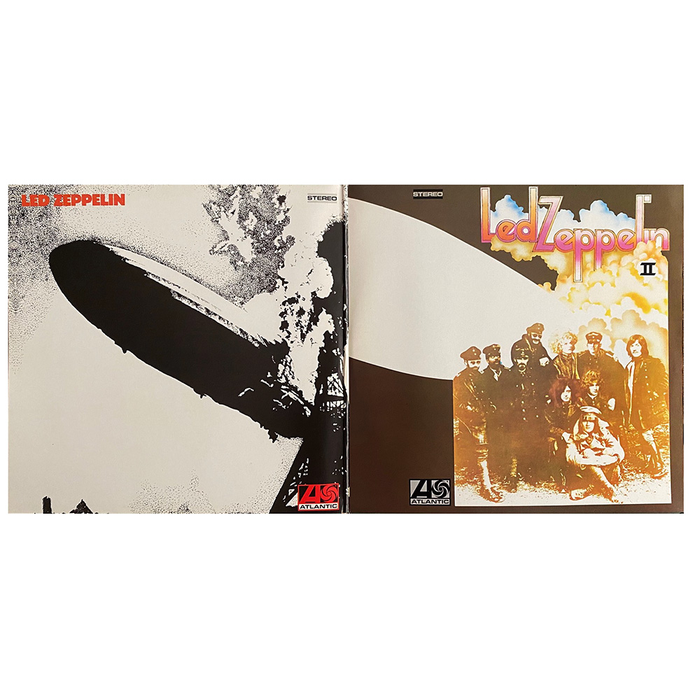 LP <br>2 Originals Of Led Zeppelin <br>Germany (ATL 80 005) Promo #1 - Image 3