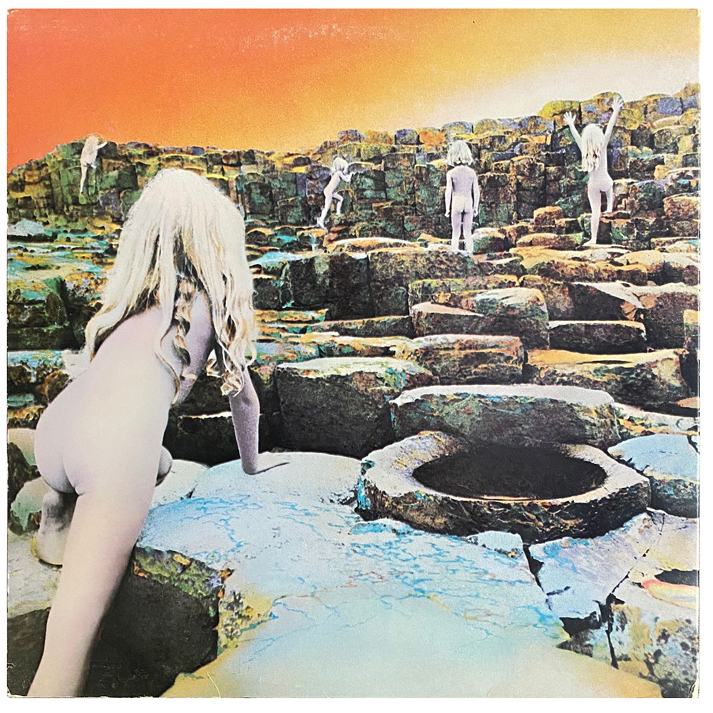LP <br>Houses of the Holy <br>USA (SD 7255) Promo - Image 2