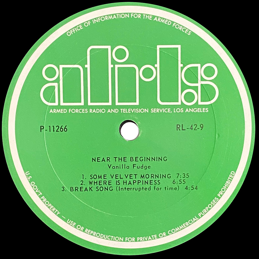 LP <br>Led Zeppelin <br>USA (RL-42-9) Promo - Image 2