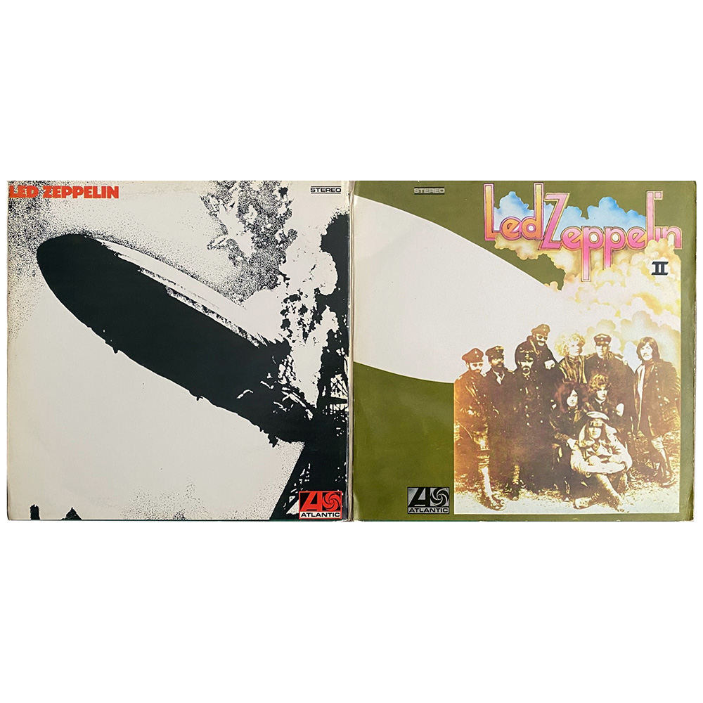 LP <br>2 Originals Of Led Zeppelin <br>Yugoslavia (ATL 80005) #1 - Image 7