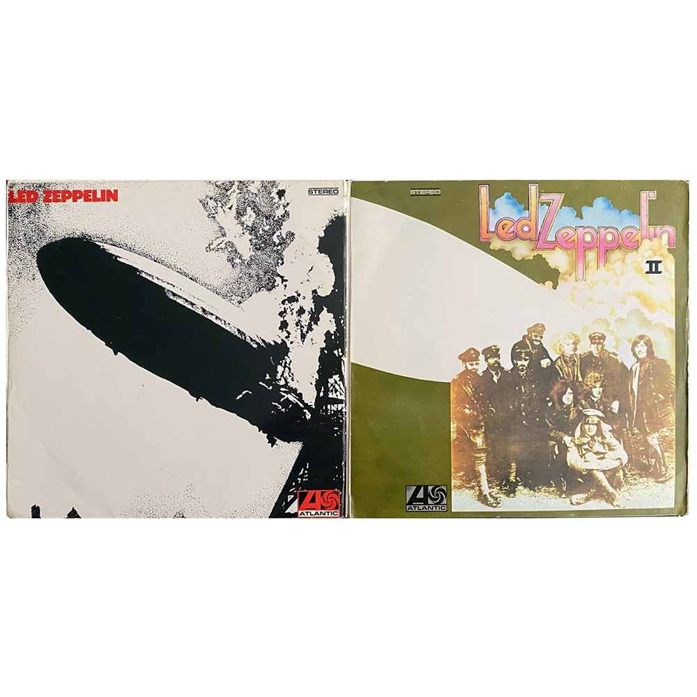 LP <br>2 Originals Of Led Zeppelin <br>Yugoslavia (ATL 80005) #2 - Image 7