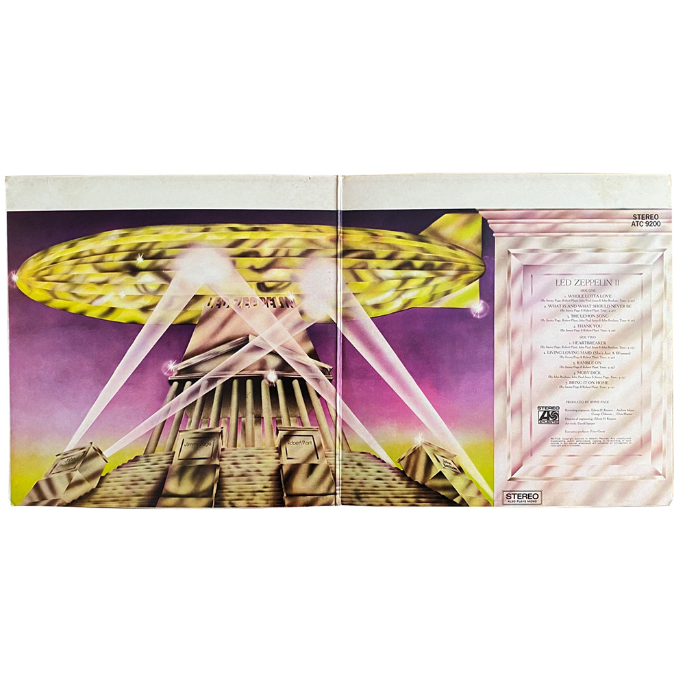 LP <br>Led Zeppelin II <br>South Africa (ATC 9200) #3 - Image 3
